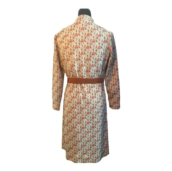 VINTAGE 1960’s Henry Lee knit belted dress MINT CONDITION! - Picture 4 of 10